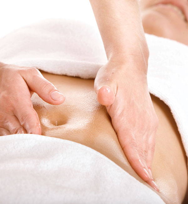Massage gegen Verdauungsprobleme
