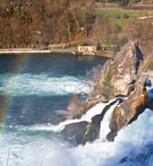 Ausflugsziel am Bodensee: der Rheinfall